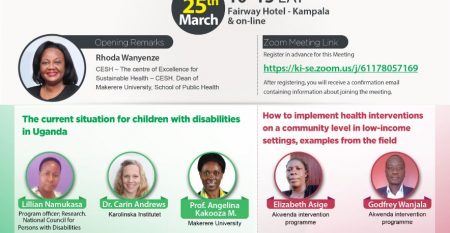 seminar on “Uganda childhood disability”