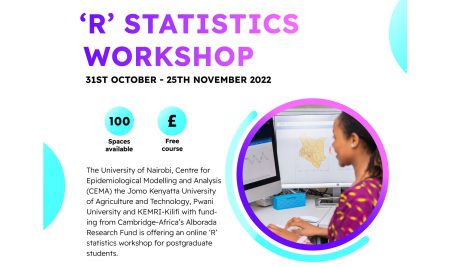 Introduction to ‘R’ Statistical Software Workshop (31st Oct to 25th Nov 2022)